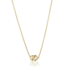 Gynning Jewelry The Knot Mini Halsband Guld gp39