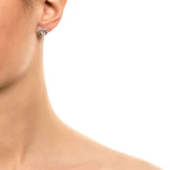 Gynning Jewelry The Knot Mini Örhängen Silver S37