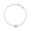 Gynning Jewelry The Knot Mini Armband Silver s225