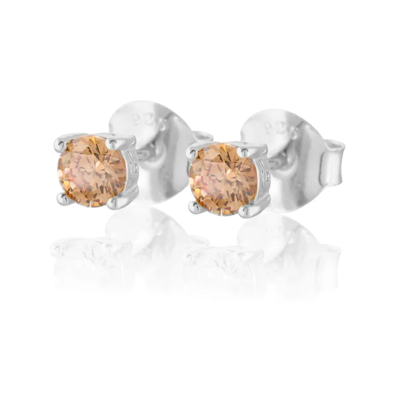 Gynning Jewelry Time To Glow Mini Örhängen S Champagne Silver