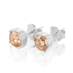 Gynning Jewelry Time To Glow Mini Örhängen S Champagne Silver