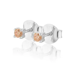 Gynning Jewelry Time To Glow Mini Örhängen XS Champagne Silver