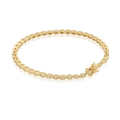 Gynning Jewelry Time To Glow T-armband Guld Champagne