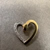Hjärta i 18K Guld med Diamanter HJG012
