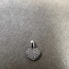 Hjärta i 18K Vitguld med Diamanter HJG025