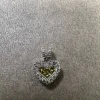 Hjärta i 18K Vitguld med Diamanter HJG024
