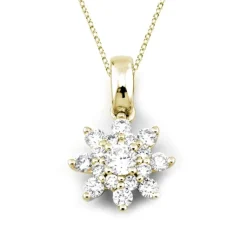 Hänge i 18K Guld med 0.36ct TW/SI Diamanter – MSG55G