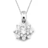 Hänge i 18K Vitguld med 0.36ct TW/SI Diamanter – MSG55W