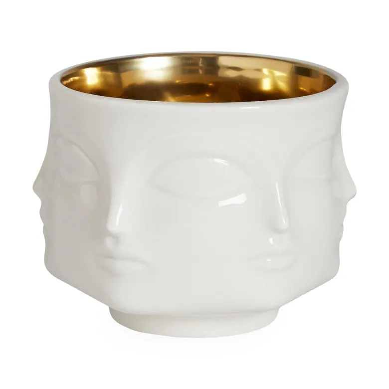 Jonathan Adler Dora Maar Skål Vit/Guld