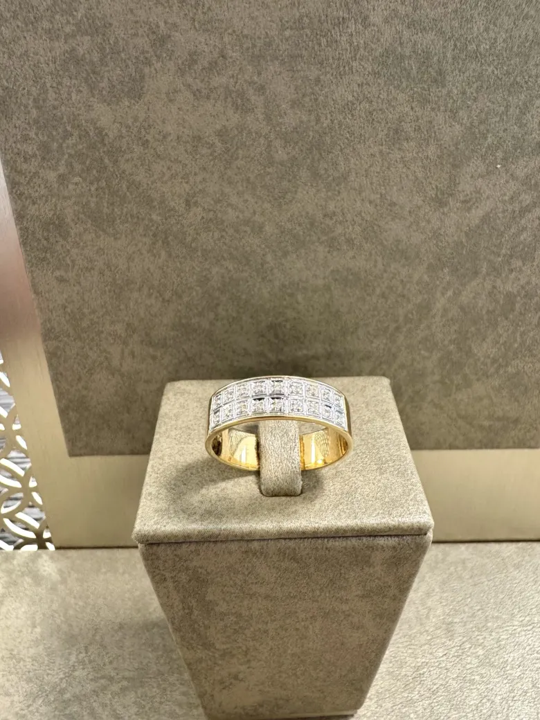 18K Guld – Allians Ring – RBG042 ( Begagnad )