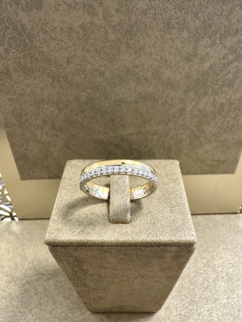 18K Guld – Allians Ring – RBG047 ( Begagnad )