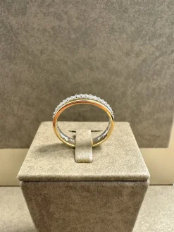 18K Guld – Allians Ring – RBG047 ( Begagnad )