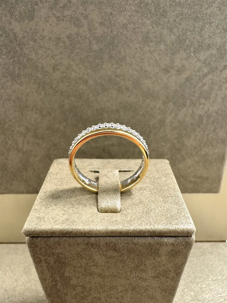 18K Guld – Allians Ring – RBG047 ( Begagnad )