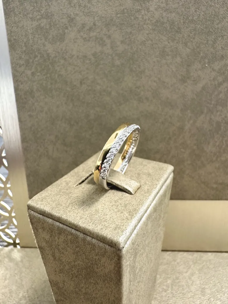 18K Guld – Allians Ring – RBG047 ( Begagnad )