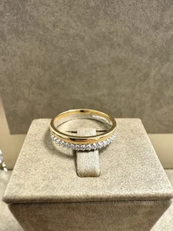 18K Guld – Allians Ring – RBG047 ( Begagnad )