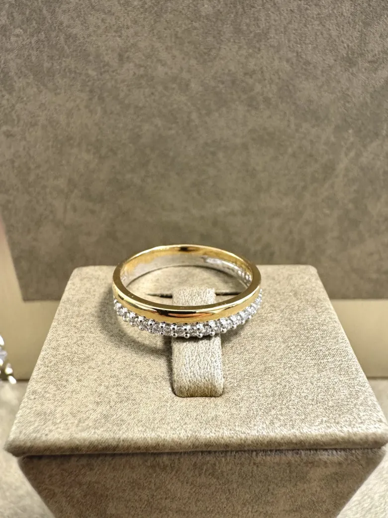 18K Guld – Allians Ring – RBG047 ( Begagnad )