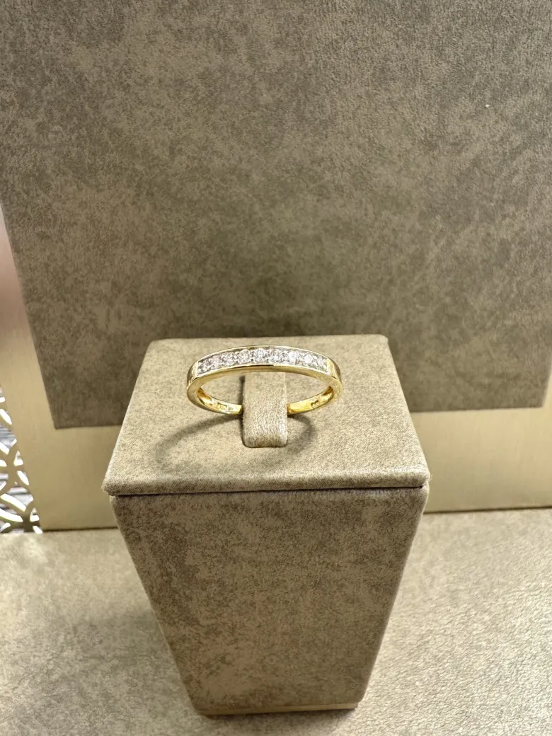 18K Guld – Allians Ring – RBG040 ( Begagnad )