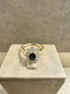 18K Guld – Solitär Ring – RBG045 ( Begagnad )