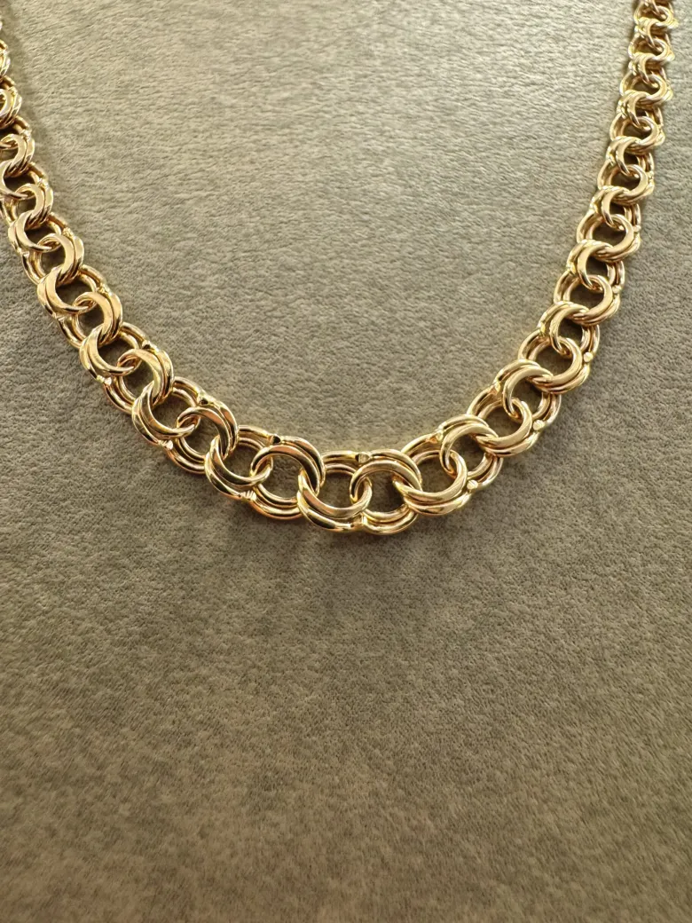 18K Guld Bismarck Halsband – BSH038G