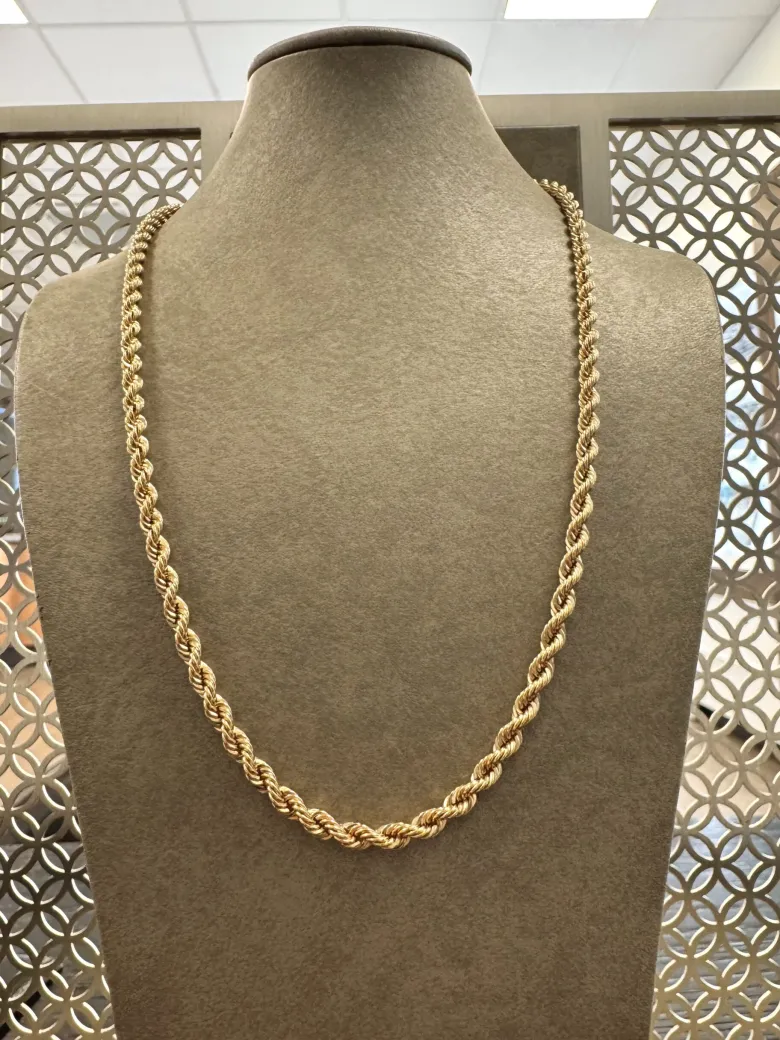 18K Guld Cordell Halsband – CLH008G18