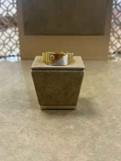 18K Guld Klackring Herr- RBG003 ( Begagnad )