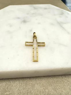 18K Guld Kors – KH025G