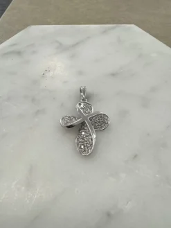 18K Guld Kors Cubic Zirconia – ZKHG019