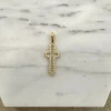 18K Guld Kors Cubic Zirconia – ZKHG001