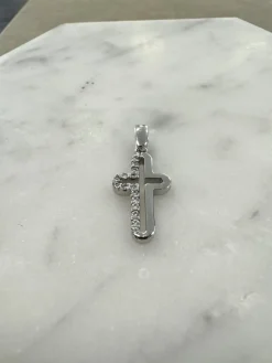 18K Guld Kors Cubic Zirconia – ZKHG017