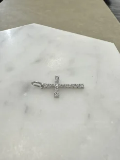 18K Guld Kors Cubic Zirconia – ZKHG011