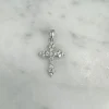 18K Guld Kors Cubic Zirconia – ZKHG007