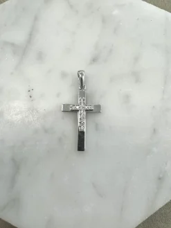 18K Guld Kors Cubic Zirconia – ZKHG014