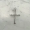 18K Guld Kors Cubic Zirconia – ZKHG013