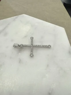 18K Guld Kors Cubic Zirconia – ZKHG013