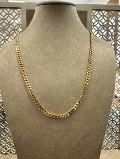 18K Guld Pansar Halsband – PLH003G18