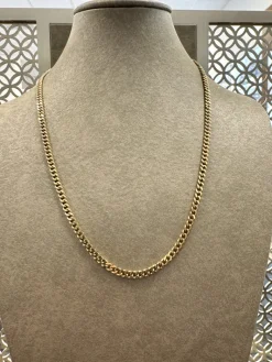 18K Guld Pansar Halsband – PLH004G18