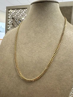 18K Guld Pansar Halsband – PLH004G18