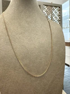 18K Guld Pansar Halsband – PLH007G18