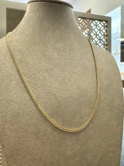 18K Guld Pansar Halsband – PLH009G18