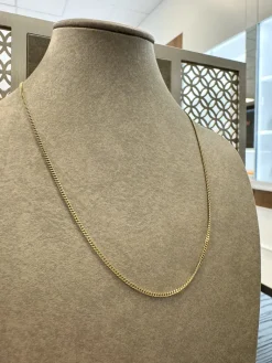 18K Guld Pansar Halsband – PLH006G18