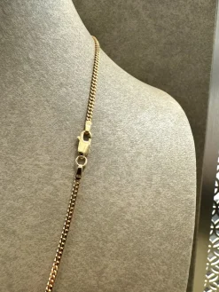 18K Guld Pansar Halsband – PLH005G18