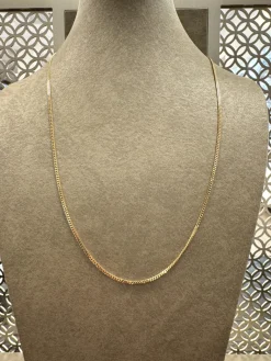 18K Guld Pansar Halsband – PLH008G18