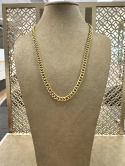 18K Guld Pansar Halsband PLH002G