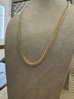 18K Guld Pansar Halsband PLH006G