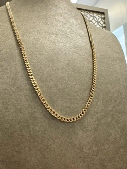 18K Guld Pansarlänk Halsband – GC-PAN-1528-HB