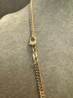 18K Guld Pansarlänk Halsband – GC-PAN-1528-HB