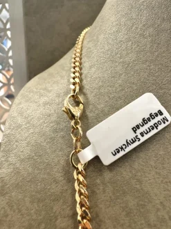 18K Guld Pansarlänk Halsband GC-PAN-2406-HB