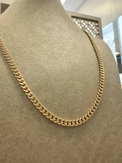 18K Guld Pansarlänk Halsband GC-PAN-2959-HB