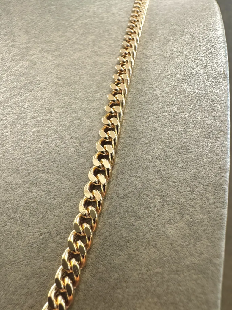 18K Guld Pansarlänk Halsband GC-PAN-2959-HB