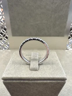 18K Vitguld Allians ring – RBG027 ( Begagnad )